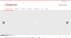 Desktop Screenshot of miragestudio.eu