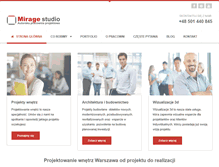 Tablet Screenshot of miragestudio.eu